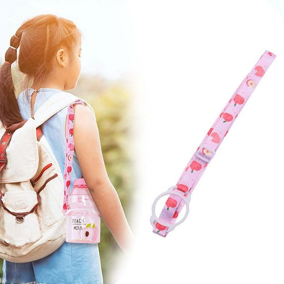 Fmxomd 2pc Cute Drink Bottle Lanyard Portable Crossbody Cup Strap Polyester Cup Strap
