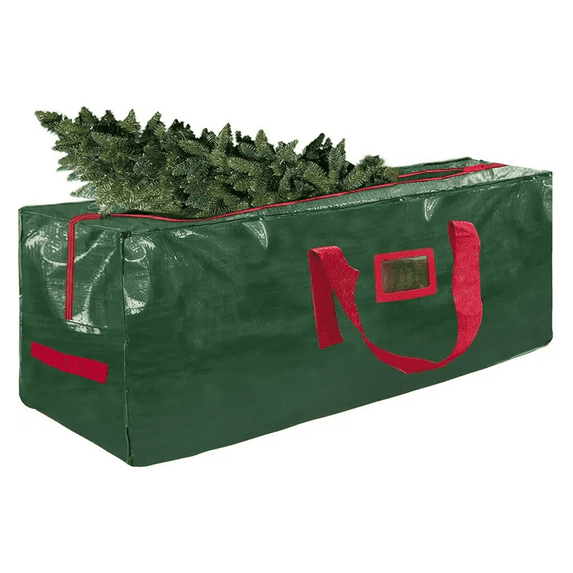 Fmxomd Artificial Large Christmas Tree Storage Case Bags With Handles,Fits Up To 7.5Ft Trees Zippered Bag Protects Against Dust, Moisture,Storage Bags for Moving Items, Clothing, Outdoor, Bedding