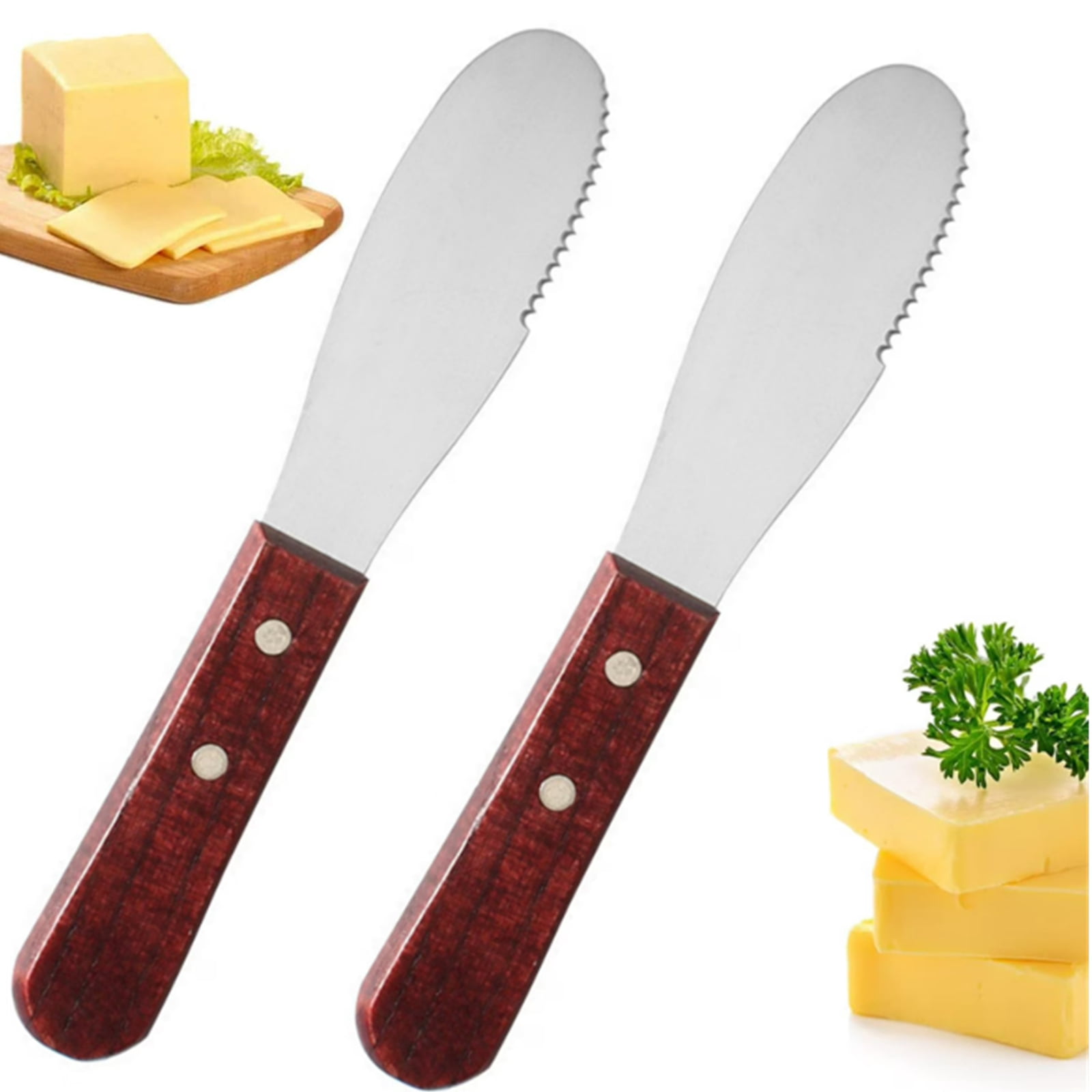 Fmxomd Butter Knife Spreader Set for Effortless Spreading and Serving ...