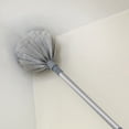 thumbnail image 1 of Fmxomd Cobweb Duster with Extension Pole, 38.5" Long Handle Washable Cleaning Duster, Cobweb Duster, Corner Brush, Aluminum Telescoping Pole for Ceiling Fan (Gray), 1 of 9