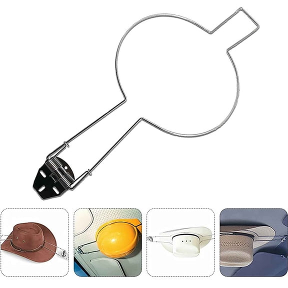 Fmxomd Cowboy Hat Holder for Truck, Hat Holder Auto Car Hat Hanging Rack Holder Hat Organizer Stand for Truck Car Accessories (1Pack)
