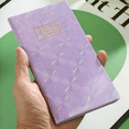 thumbnail image 1 of Fmxomd Daily Planner A6 Mini Notebook Pocket Agenda - Small Planner 128 Pages 3.78x6.8 Inch Pocket Calendar Planner for Women Men - Purple Planner, 1 of 9
