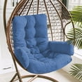 thumbnail image 1 of Fmxomd Egg Chair Cushion Hanging Egg Chair Cushion Replacement Indoor Outdoor Hammock Basket Swing Cushion - Blue Egg Chair Cushion, 1 of 8