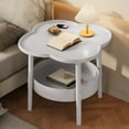 thumbnail image 1 of Fmxomd Mini Table Easy Small Apartment Bedside Table Small Table for Living Room Bedroom Office - Compact Side Table Nightstand, 1 of 9