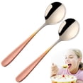 thumbnail image 1 of Fmxomd Espresso Spoons Mini Coffee Spoon 6.9 Inch Stainless Steel Small Spoons for Dessert Mirror Polished Spoons for Home Kitchen Restaurant Dishwasher Safe - 2Pack, 1 of 7