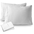 thumbnail image 1 of Fmxomd Pillow Cases 2 Pack Standard Pillowcases with Envelope Closure - Soft Brushed Pillow Cover for Home Hotel Bedding Essentials - 20x36in White, 1 of 6
