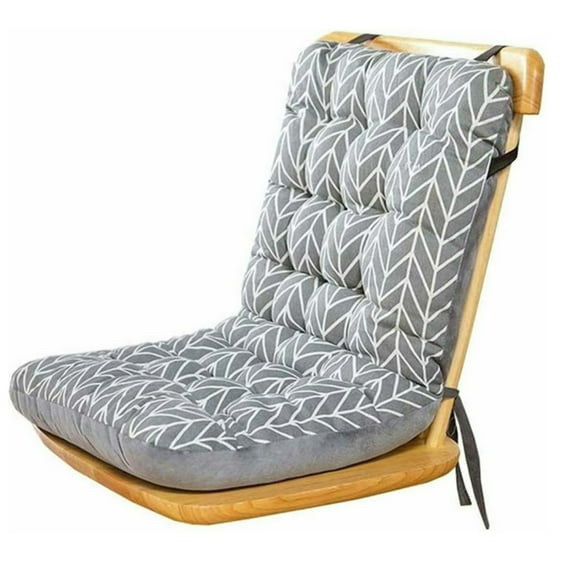 Fmxomd Outdoor Indoor Chair Cushion Non-Slip Chair Cushion for Dining Chair - High Back Seat Chair Cushion Outdoor Cushions for Patio Furniture - Style D