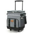 thumbnail image 1 of Fmxomd Cooler with Wheels and Handle 35L Rolling Cooler Portable Collapsible Soft Cooler Bag with Wheels - Leak-proof Insulated Wheeled Cooler for Beach Camping Patio Travel, 1 of 9