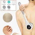 thumbnail image 1 of Fmxomd Electric Body Brush Back Scrubber for Shower - Rechargeable Exfoliating Bath Brush with 5 Heads - Deep Cleansing & Massaging - Gray Waterproof Shower Brush, 1 of 9