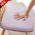 thumbnail image 1 of Fmxomd Foam Seat Cushion Chair Pad – Slow Rebounds Office Chair Cushion for Enhanced Comfort, Ideal for Office, Car, and Travel Seat Cushion – Cushion for Chair – (Purple, 13.8x13.8x1.38in), 1 of 8