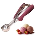 thumbnail image 1 of Fmxomd Ice Cream Scoop - One-Piece Nonstick Ice Cream Scooper - New Ice Cream Spoon - Durable, Easy to Use & Clean - Lightweight Cookie Spoon - Scoop Ice Cream (1-Pack), 1 of 8