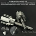 thumbnail image 1 of Fmxomd Integrated Internal & External Pipe Threading Tool, 1/2'' 3/4'' Dies, Pipe Thread Cutting Tool, Electric Drill Compatible PVC Pipe Threader Kit for Home Repair (3/4"), 1 of 9