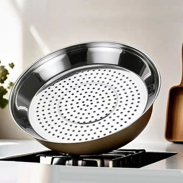 Fmxomd Iron Pot Stainless Steel Steaming Tray Tray Tray Water Steaming Rack Versatile Stainless Steel Insert for Pot