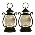 thumbnail image 1 of Fmxomd Mini Chrismtas Lantern with String LED, Battery Powered,Decorative Hanging Light, Christmas Decoration Mini Lamp, Battery Lantern Indoor Use(2Pack, Black), 1 of 9