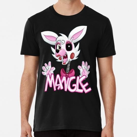 Fnaf Mangle Size S to 5XL Made in the USA T-Shirt