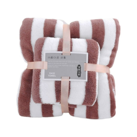 Fngz Fashion Coral Fleece Towels & Washcloths, COB, 2 Count