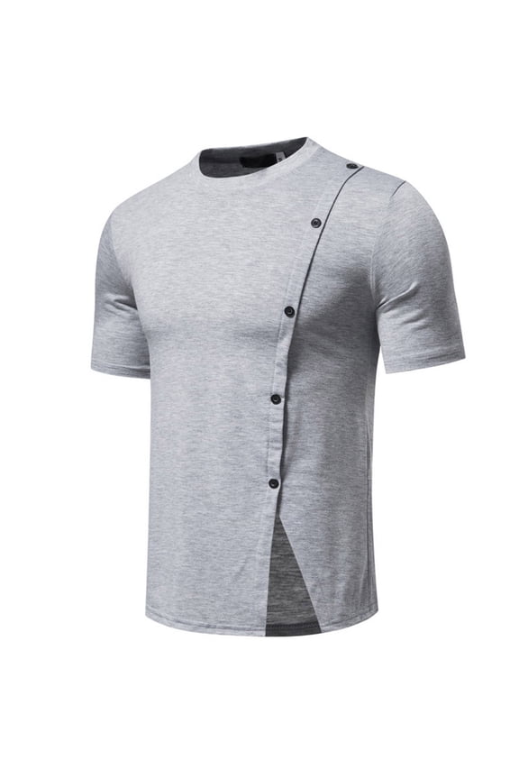 Mens 3D Printed Optical Illusion Suit & Tie T-Shirt Funny Novelty Graphic Tee Army Green,Size 5XL