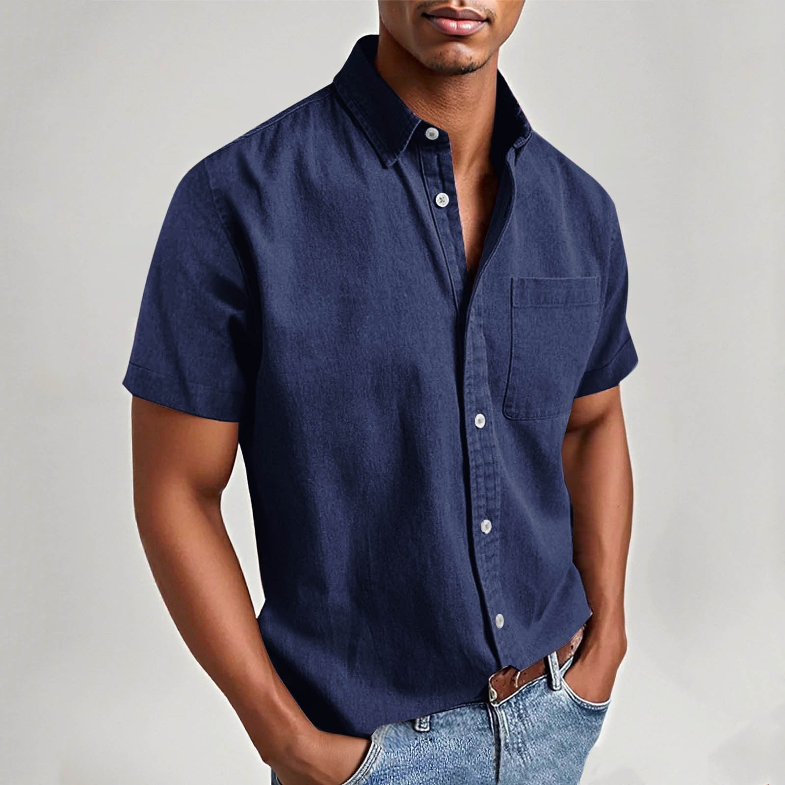 August Men's Button Down Shirt