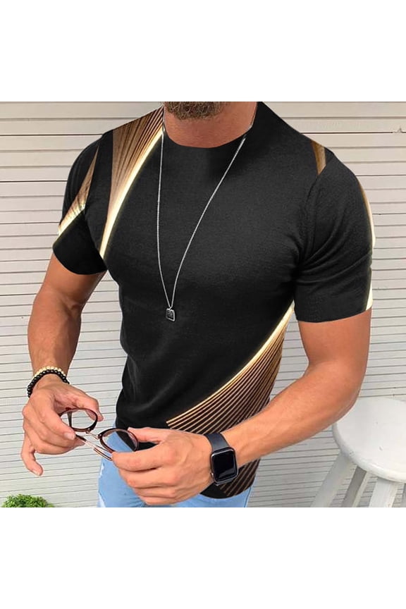 Mens Performance Shirt Quick Dry Moisture Wicking Short Sleeve Athletic Tops Gym Baselayer Training T-Shirt Breathable Polyester Spandex Navy,Size 2XL