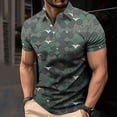 thumbnail image 1 of Fnnxeal Mens Polo Shirts Casual Collared Golf Print Short Sleeve Summer Multicolor Polo Shirts for Men Size 4XL, 1 of 5