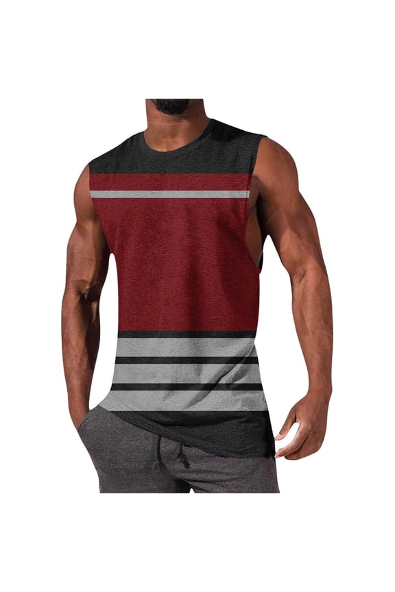 Mens Red Jacket, Hooded Windbreaker Coat Water-Resistant with Zipper Pockets for Outdoor, Work & Casual Wear,Size S