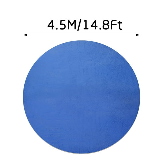 Fnochy 14.8 Ft Bubble Solar Pool Covers Blankets, for Round Inground above Ground Circular Swimming Pool, Hot Tub Spa Solar Floating Thermal Covers Blanket Mat (14.8 Foot)