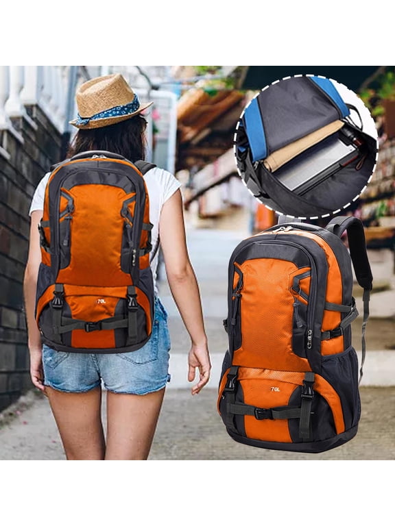 2025 New Hiking Backpack, Multi-Functional Outdoor Pack, Large Capacity Waterproof Travel Bag, Lightweight Load Reduction Design, Perfect for Camping & Mountaineering,40L