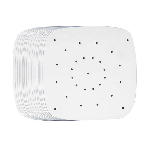 Fnochy 50pcs Non-Stick Fryer Pad Paper, Heat-Resistant Baking Sheets for Oven, Air Fryer, Cake Pan, Oil-Proof, Eco-Friendly, Food-Grade, Easy Clean, 446°F Safe