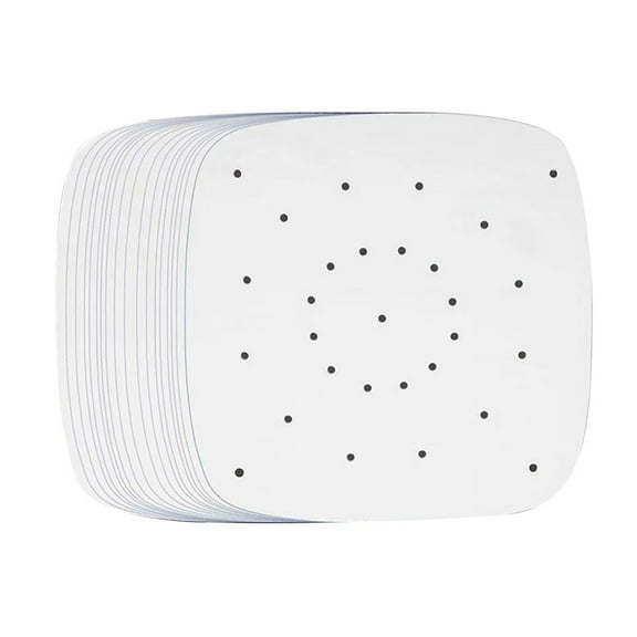 Fnochy 50pcs Non-Stick Fryer Pad Paper, Heat-Resistant Baking Sheets for Oven, Air Fryer, Cake Pan, Oil-Proof, Eco-Friendly, Food-Grade, Easy Clean, 446°F Safe