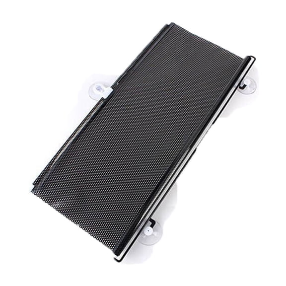 Fnochy Automatic Retractable Car Sunshade for Windshield&Balcony-Thermal Insulation, Sunscreen Protection,Heavy-Duty PVC, Universal Fit,Effortless One-Hand Operation with Super Strong Suction Cups