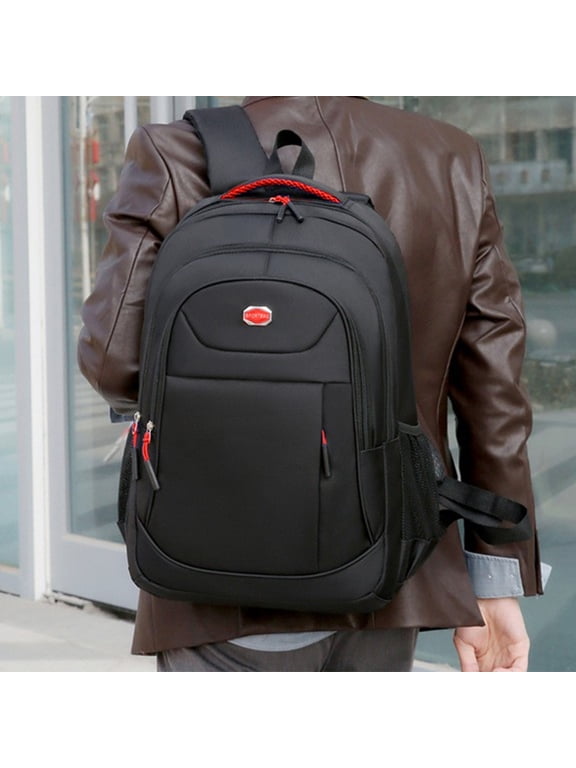 Back to School Extra Large Laptop Backpack for Men, Gaming Laptop Backpack, 18Inch Travel Backpack, Business Flight Approved - Big Capacity Computer Bag College bag, Black