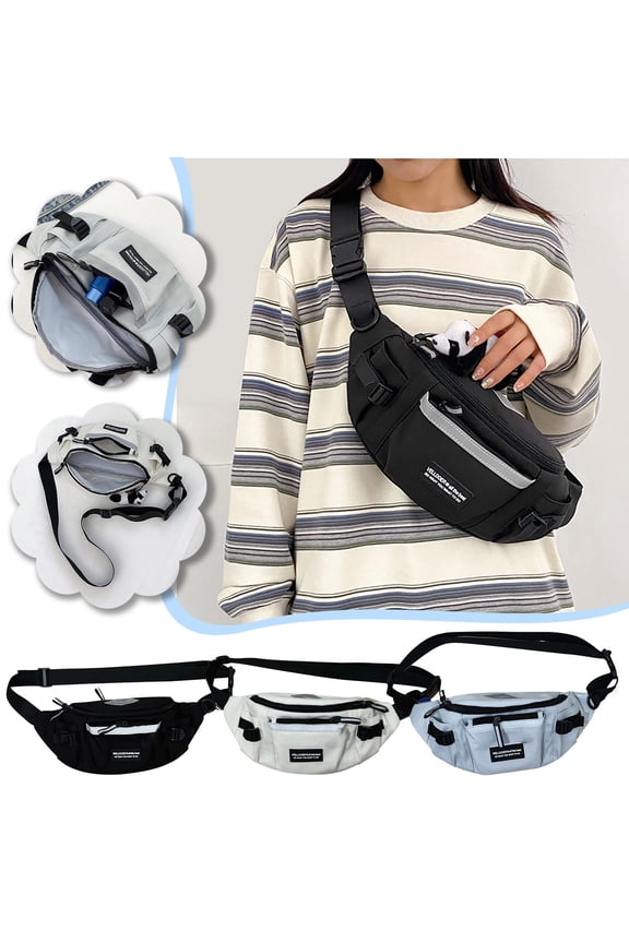 Back to School Crossbody Small Sling Backpack Sling Bag for Women Men, Chest Bag Daypack Crossbody for Travel Sport Running Hiking