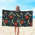 thumbnail image 1 of Fnochy Beach Towel Oversized Sandproof Microfiber Super Lightweight Quick-Dry Compact Travel Towel for Pool Gym Yoga Camping Outdoor Activities, 1 of 8