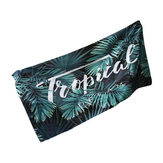Fnochy Beach Towel Oversized Super Lightweight Sandproof Microfiber Quick-Dry Travel Pool Beach Blanket Multi-Purpose