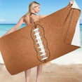 thumbnail image 1 of Fnochy Beach Towels Oversized Super Lightweight Microfiber Quick-Dry Sandproof Multi-Purpose Travel & Swimming Pool Towel Portable Compact, 1 of 7