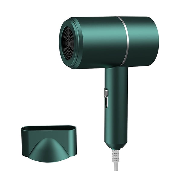 Fnochy Blue Light Hair Dryer, Ionic Technology, Portable Blow Dryer, Frizz Control, Constant Temperature - Lightweight, Silent, Multiple Settings for All Hair Types