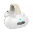 thumbnail image 1 of Fnochy Bluetooth Headset, Single Ear BT5.3 Ultralight Wireless Headphone Cell Phone Earpiece Ear Clip with Mic, Noise Canceling Handsfree Driving Earbud for Smartphone (Gray), 1 of 6