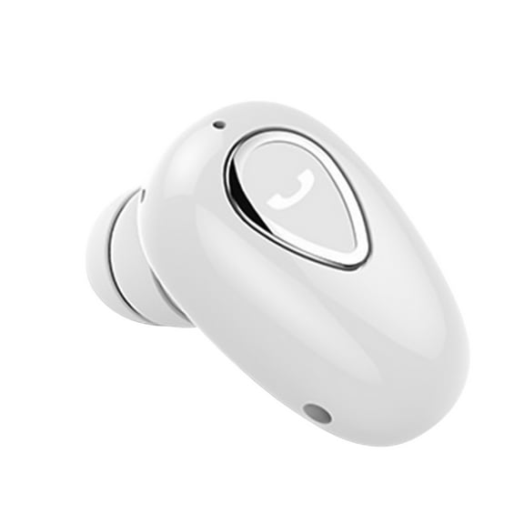 Fnochy Bluetooth Wireless Earbud, Mini Wireless Earbud Bluetooth V5.1 in Ear Headphone with 3 Hours Music time Headset with Mic for Smartphones (White)
