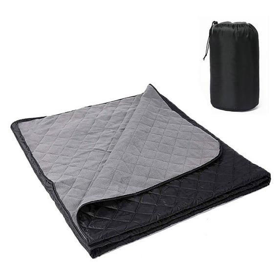 Fnochy Camping Blanket, 79" X 57" Large Outdoor Blanket, Sandproof, Waterproof for Outdoor Festivals, Beaches, Picnics, Stadium,Camping, Parks, Hiking, Travel, Family Suitable for 4 Seasons