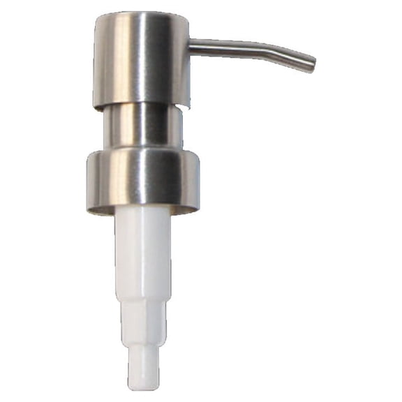 Fnochy Clearance 304 Stainless Steel Soap Pump Dispenser Replacement Tube for Liquid Lotion, Durable Electroplating Nozzle, Easy Installation, Universal Fit for Bottles