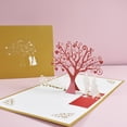 thumbnail image 1 of Fnochy Clearance 3D Spring Open Greeting Card - Handmade Stereo Wedding Invitation, Valentine's Day Rose Flower Card, Unique Anniversary Gift, Exquisite Craftsmanship, Perfect for Special Occasions, 1 of 8