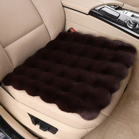 Fnochy Clearance Car Seat Cushion Thickened Winter Comfort, Ergonomic Design, Soft Breathable Fabric, Easy to Clean, Stylish Luxury for All Cars - 17.7x17.7 Inches