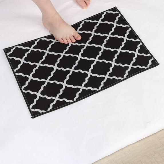 Fnochy Clearance Front Door Mat Indoor Outdoor Entrance, Waterproof All-Season, All-Weather Doormat, Sturdy Natural Rubber, Fade Resistant, Low Profile, Easy Clean Patio Porch Entryway Mat, 24"x16"