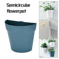 thumbnail image 1 of Fnochy Clearance Garden Flower Pots - Wall-Mounted Planters for Indoor & Outdoor - Durable Plastic Planter for Balcony & Patio - Perfect for Home Decor & Gift - Enhance Your Space with Style!, 1 of 6