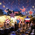 thumbnail image 1 of Fnochy Clearance Independence Day 4th of July Decorations Patriotic Party Supplies Accessories Set - Durable Vibrant Design for Home Outdoor Holiday Celebration, Fast Shipping, 1 of 8