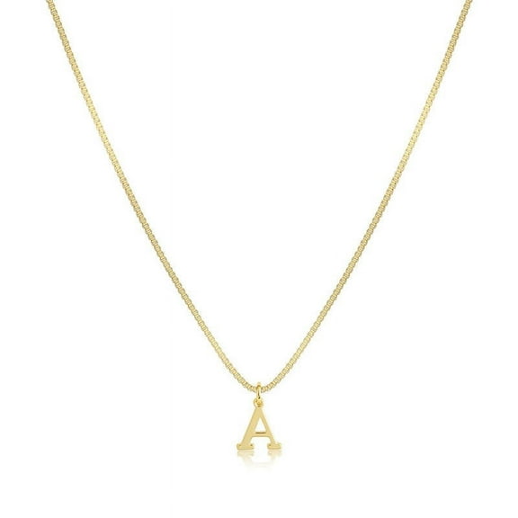 Fnochy Clearance Initial Necklace Personalized Jewelry, Dainty Name Necklace for Women, Custom Alphabet Pendant, Trendy Layering Accessory, Perfect Gift for Her