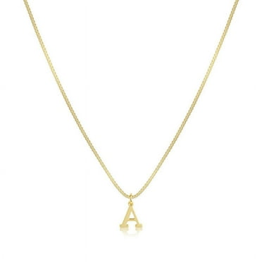 Fnochy Clearance Initial Necklace Personalized Jewelry, Dainty Name Necklace for Women, Custom Alphabet Pendant, Trendy Layering Accessory, Perfect Gift for Her