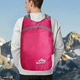 thumbnail image 1 of Fnochy Clearance Lightweight Travel Backpack, Foldable Daypack, Durable Polyester Hiking Bag, Compact Outdoor Rucksack, Multi-Purpose Small Backpack for Adventures, 1 of 6