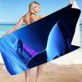 thumbnail image 1 of Fnochy Clearance Oversized Beach Towel Super Lightweight Sandproof Quick-Dry Multi-Purpose for Travel Swimming Camping Gym Yoga Pool Outdoor Activities, 1 of 4