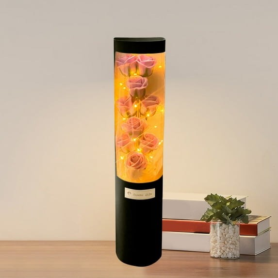 Fnochy Clearance Rose Gift Box Set, Aromatherapy Gift Basket, Unique Birthday Gifts for Women, Luxurious Soap Flower Arrangement, Heartwarming Christmas Gifts